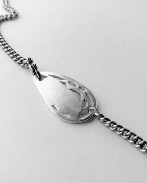 -LA VENA-  Silver Necklace 20-N4