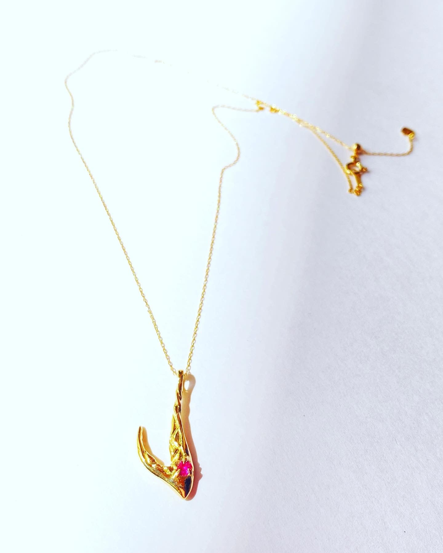 -Dance- Ruby 18KYG Necklace 20MN01